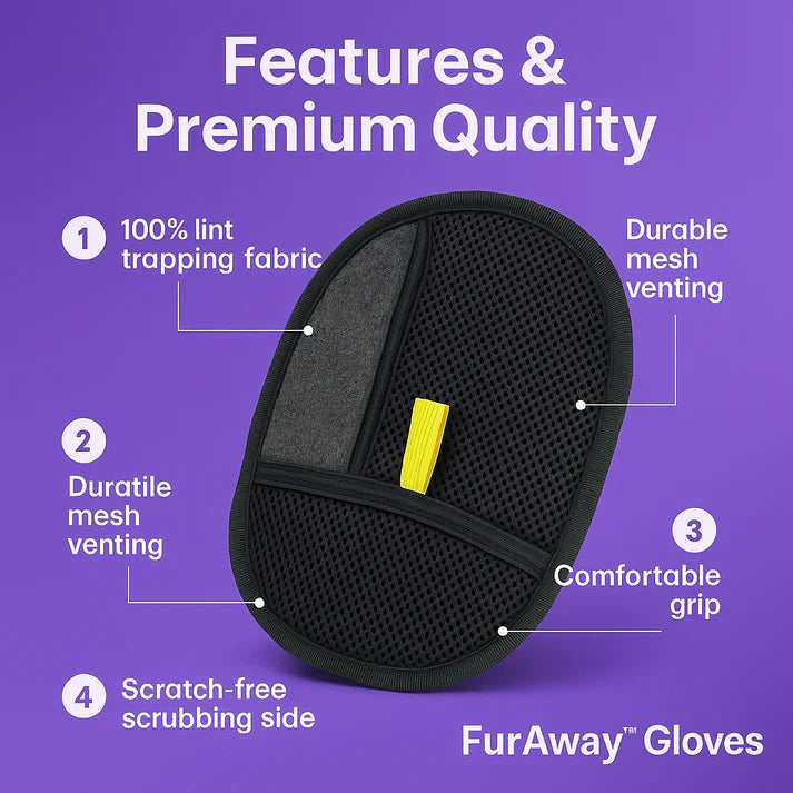 Pet Hair Removal Gloves