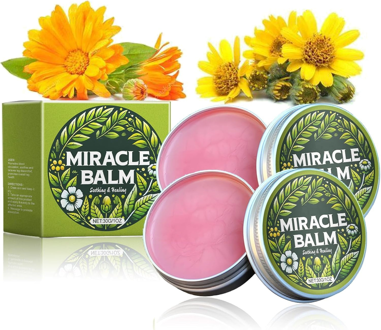 Herbal Miracle Balm™ – Fast Pain Relief Formula ( Pack of 2 )