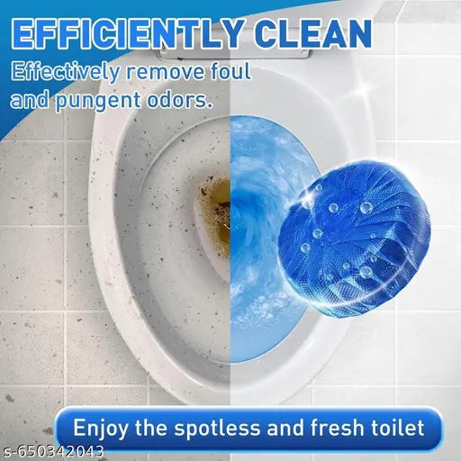 🚽 Toilet Cleaning Tablet (BUY 1 GET 1 FREE) | Automatic Cleaner & Deodorizer 🔥