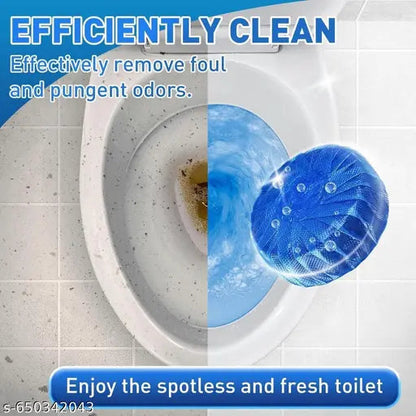 🚽 Toilet Cleaning Tablet (BUY 1 GET 1 FREE) | Automatic Cleaner & Deodorizer 🔥