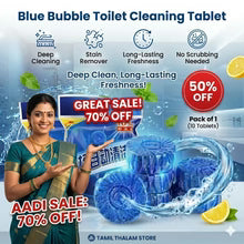 🚽 Toilet Cleaning Tablet (BUY 1 GET 1 FREE) | Automatic Cleaner & Deodorizer 🔥