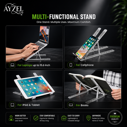 Aluminium Foldable Laptop Stand
