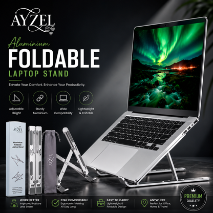 Aluminium Foldable Laptop Stand
