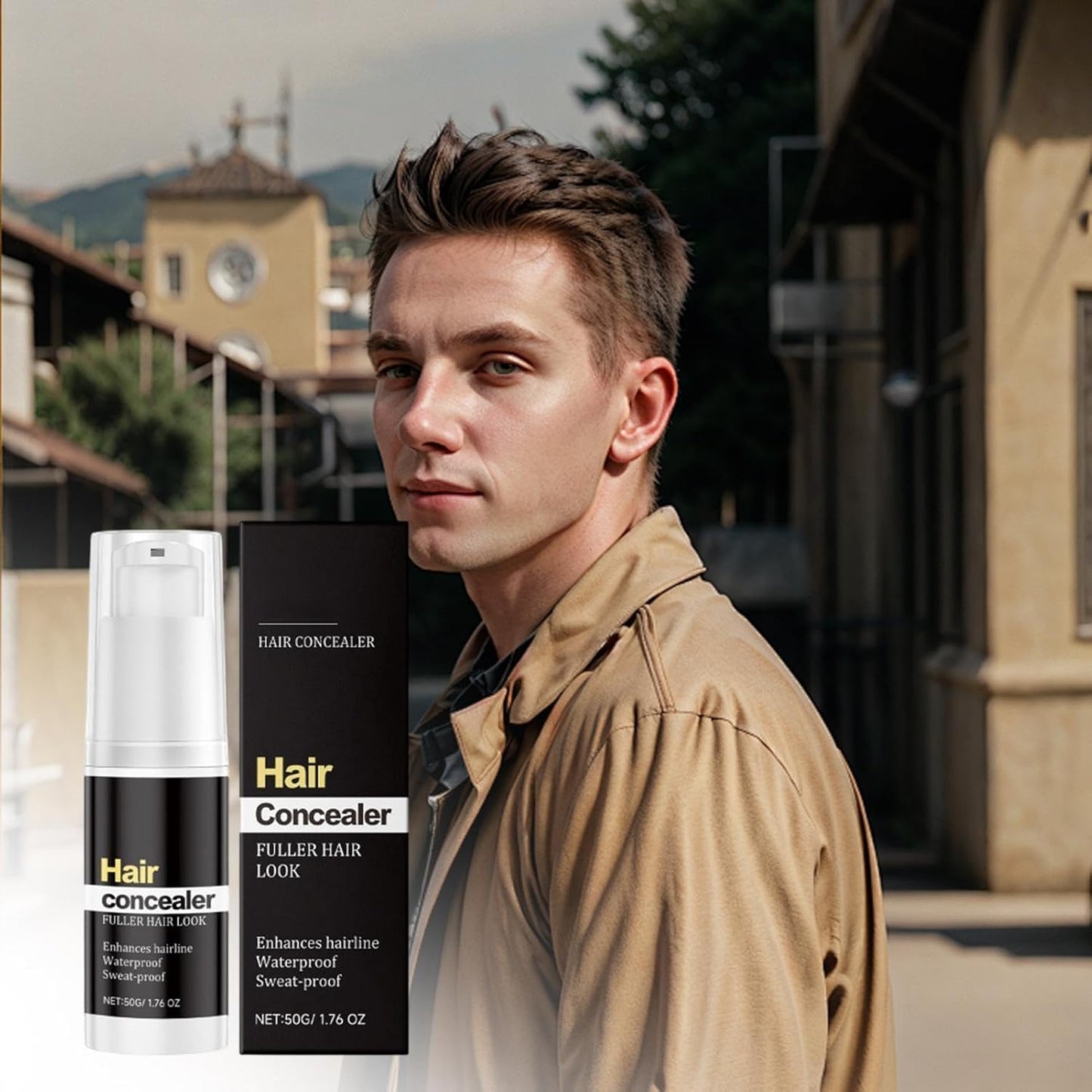 Natural Hair Concealer Cream (Buy 1 Get 1 Free)