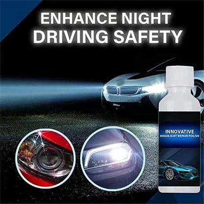 🚗 CrystalBeam™ Headlight Restoration Fluid