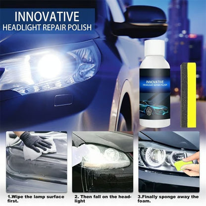 🚗 CrystalBeam™ Headlight Restoration Fluid